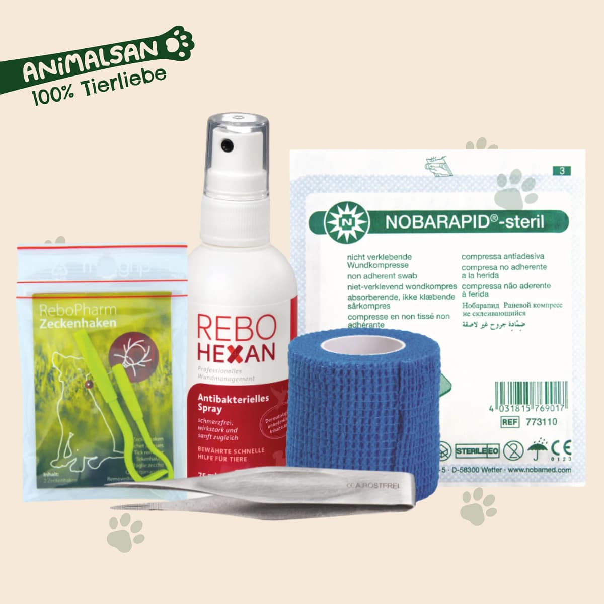Erste Hilfe Set für Haustiere