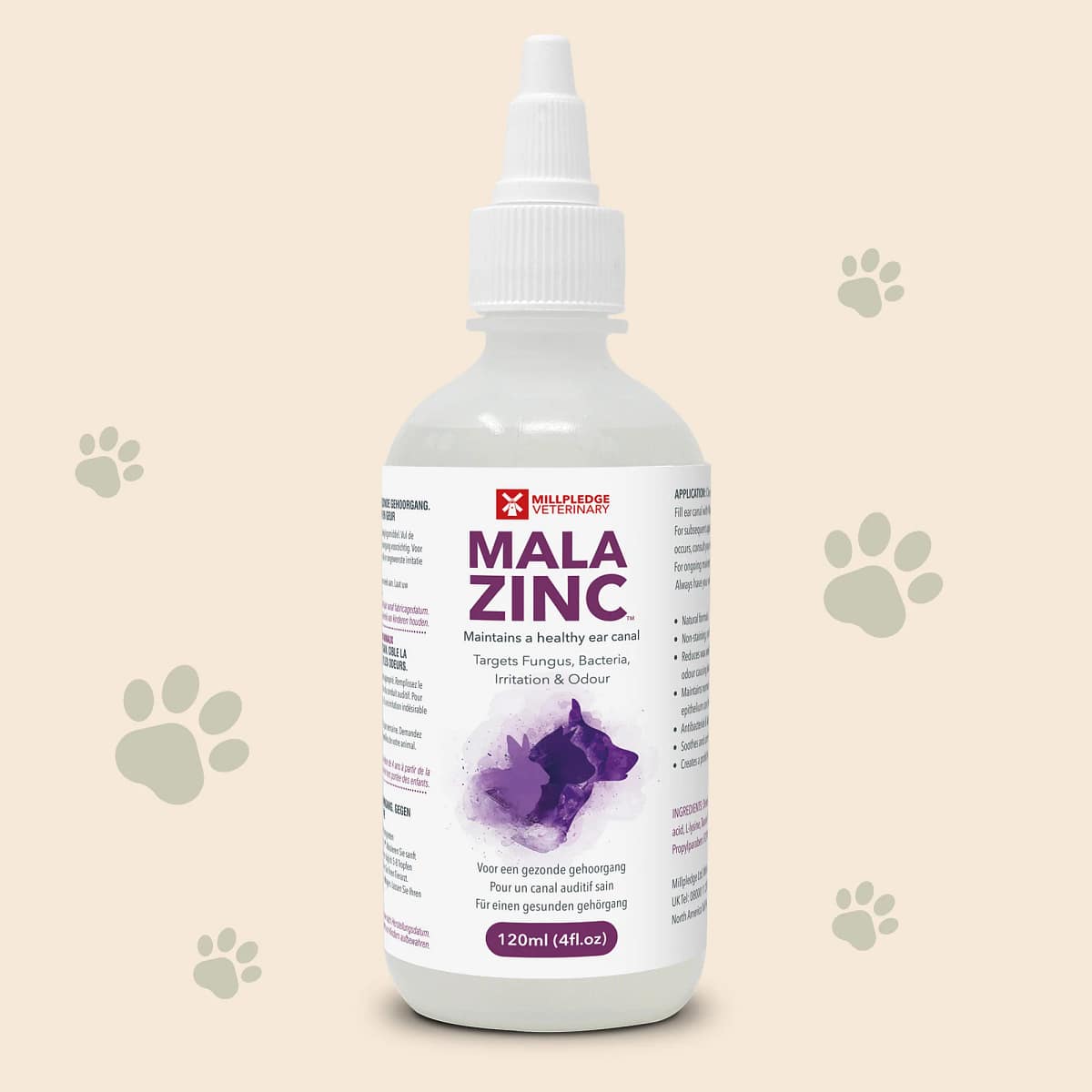 Malazinc Ohrentropfen zur Pflege, 120 ml