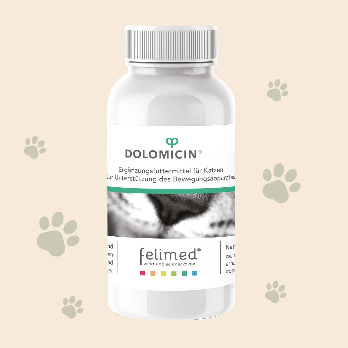 Dolomicin Ergänzungsfutter Katze, 42 Tab.