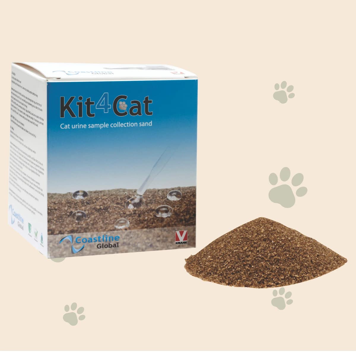 Kit4Cat Katzensand für Urinproben, 3x300g