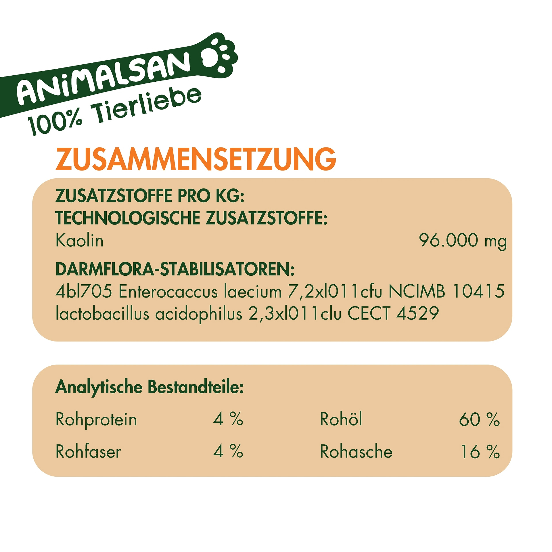 DarmBalance Bestandteile